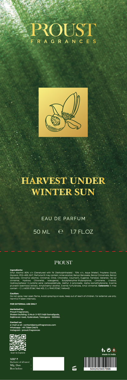 Harvest Under Winter Sun
